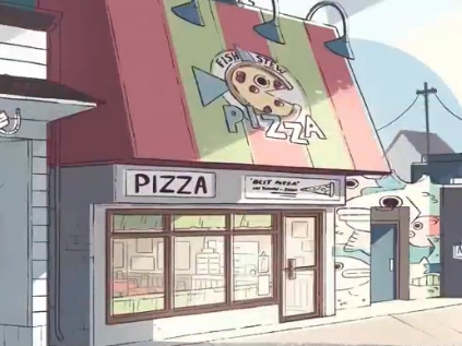 Fish Stew Pizza